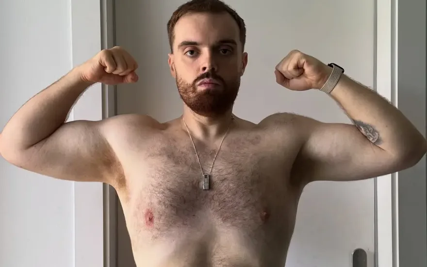 Ibai Llanos tras entrenar con los coaches de Barcelona Barbell Club