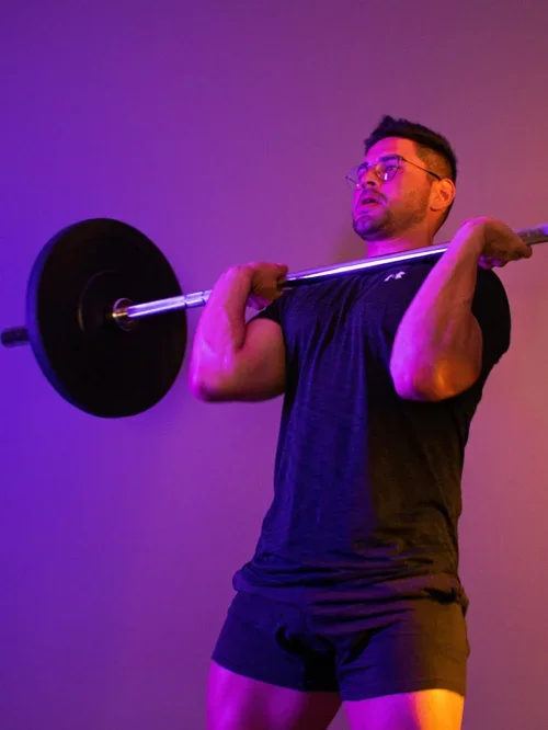 Jordi entrenando en Barcelona Barbell Club